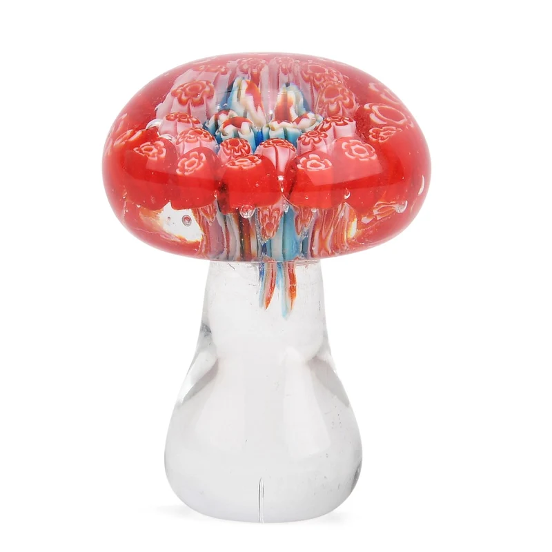 Glasfiguren Kollektion Pilz, 6 x 6 x 9 cm