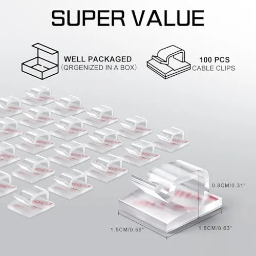 KGROTE Kabelorganisation · 16L x 15B Millimeter · Transparent