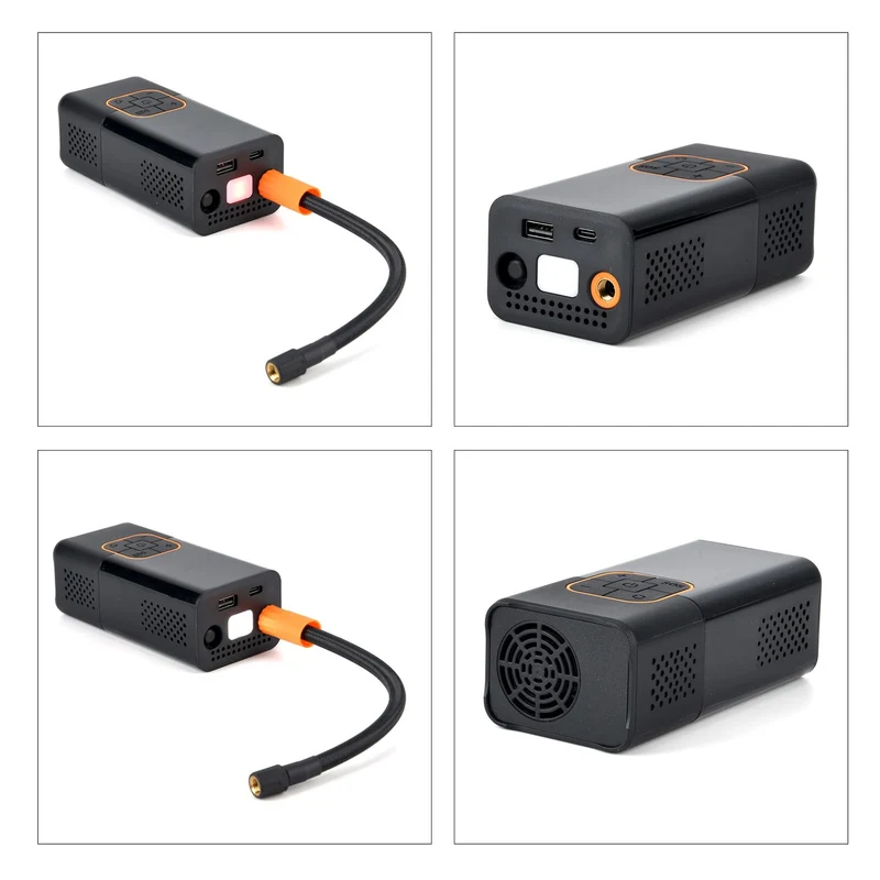 Kabelloser Mini-Luftkompressor 150 PSI, Tragbare Elektrische Luftpumpe 7,4V mit 4000mAh Akku