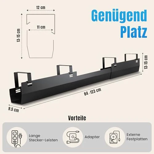 2GOODz Kabelorganisation · Schwarz
