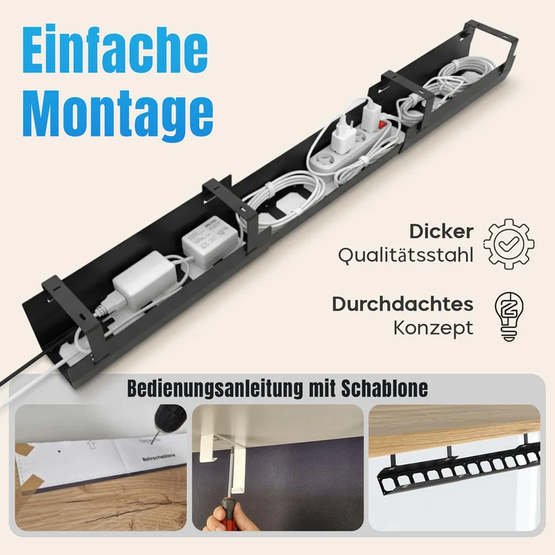 2GOODz Kabelorganisation · Schwarz