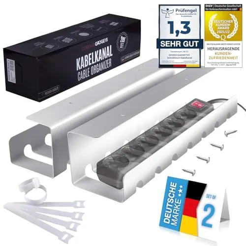 GOODS+GADGETS Kabelorganisation · 1 Stück · Weiß