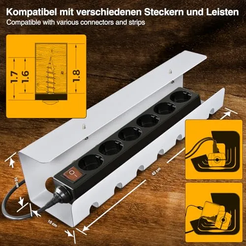 GOODS+GADGETS Kabelorganisation · 1 Stück · Weiß