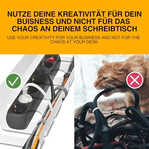 GOODS+GADGETS Kabelorganisation · 1 Stück · Weiß