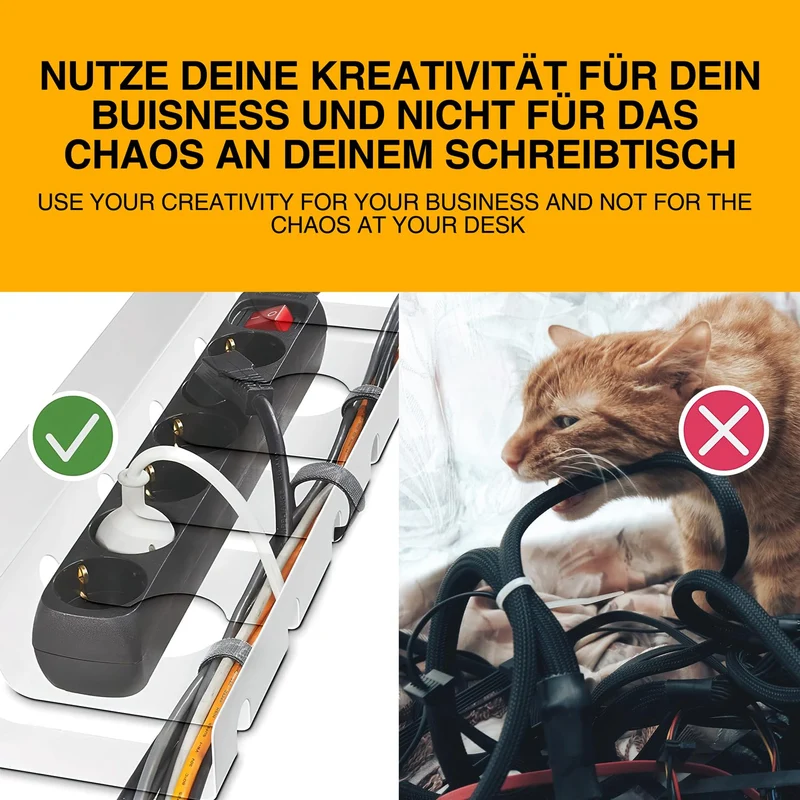 GOODS+GADGETS Kabelorganisation · 1 Stück · Weiß