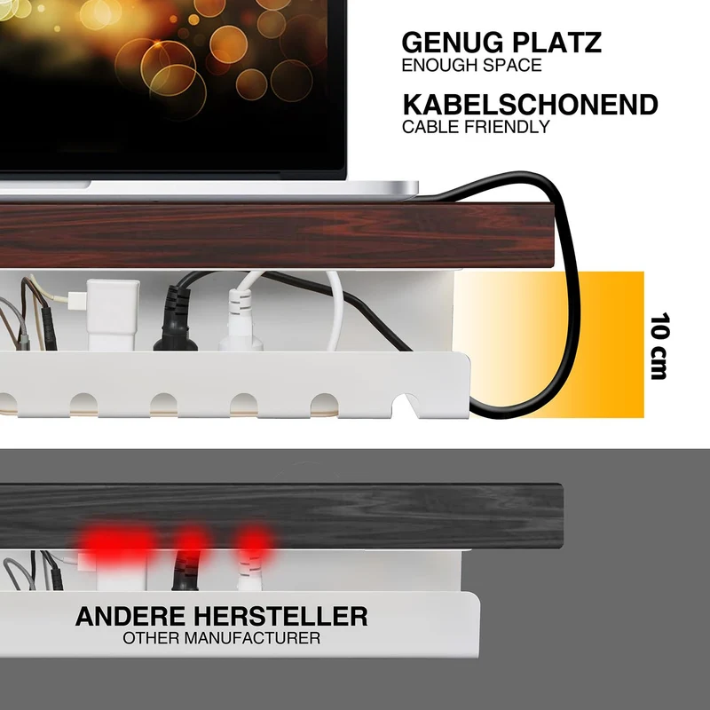 GOODS+GADGETS Kabelorganisation · 1 Stück · Weiß