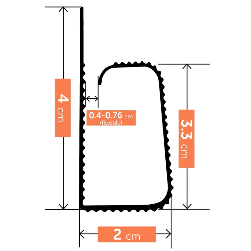 shinfly Kabelorganisation · 40 cm (2-pack)