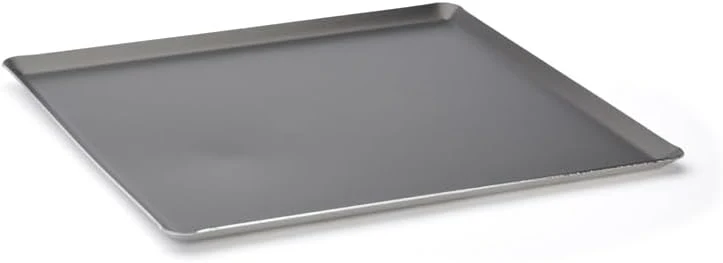 de Buyer - rechteckiges Backblech CHOC aus Aluminium mit Antihaftbeschichtung Choc 5 -35x32 cm - GN 2/3 - 8161.35, Schwarz