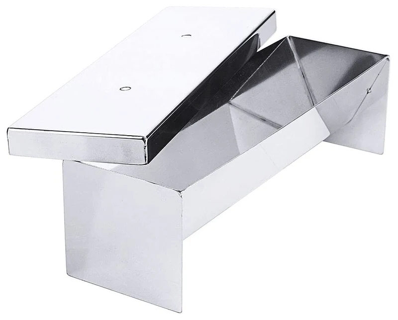 Contacto Edelstahl Pastetenform klassische Form, 26 x 8 x 7,5 cm, mit Deckel