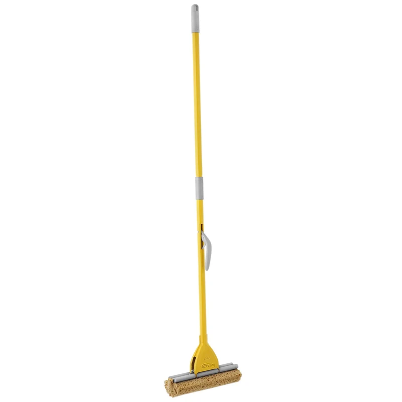 Apex Squizzo Classic Wischmopp mit Wabenstruktur, Metall, Gelb, 28 x 30 x 30 cm