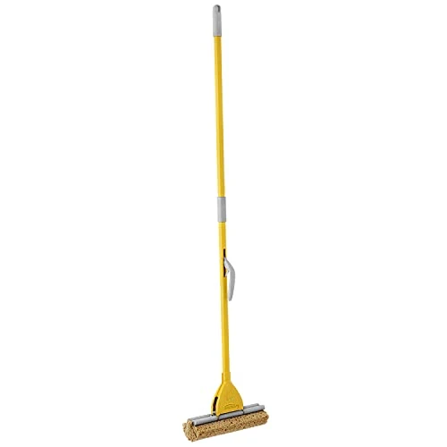 Apex Squizzo Classic Wischmopp mit Wabenstruktur, Metall, Gelb, 28 x 30 x 30 cm