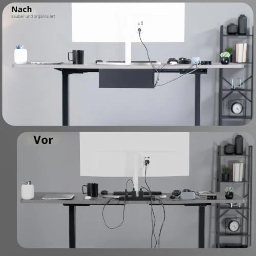 VIVO Kabelorganisation · Schwarz