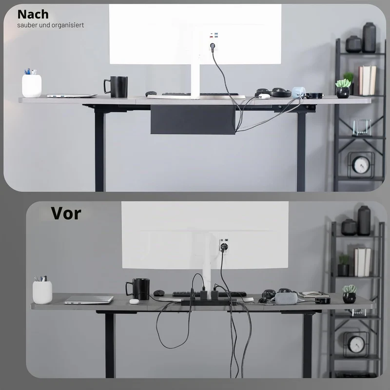 VIVO Kabelorganisation · Schwarz