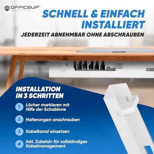 OfficeUp Kabelorganisation