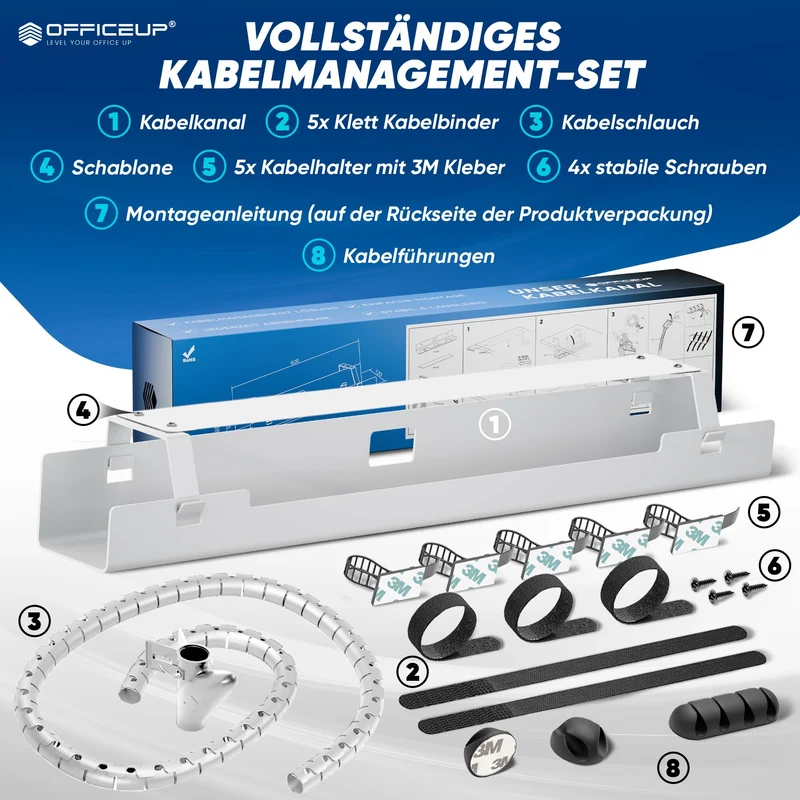 OfficeUp Kabelorganisation