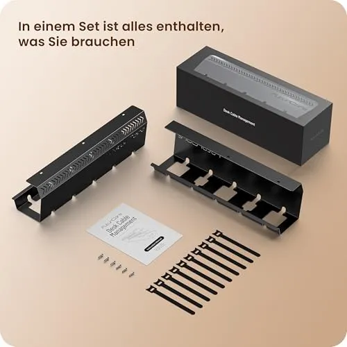 FuturCore Kabelorganisation · Schwarz