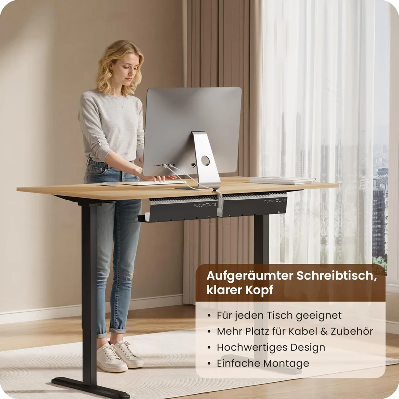 FuturCore Kabelorganisation · Schwarz