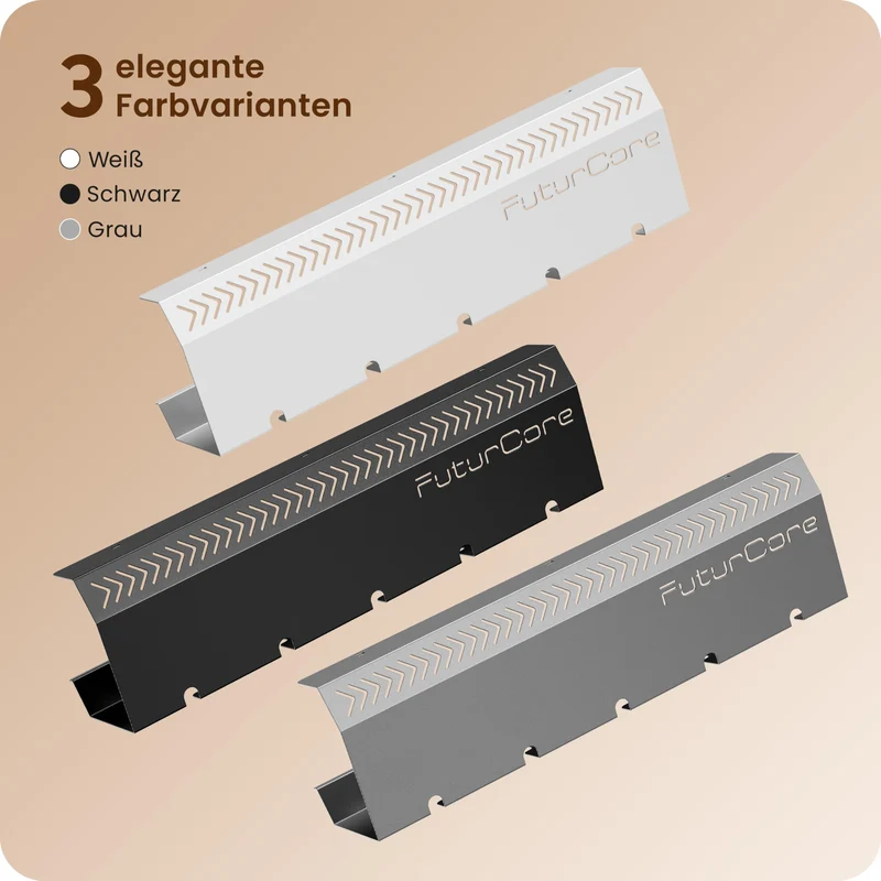 FuturCore Kabelorganisation · Schwarz