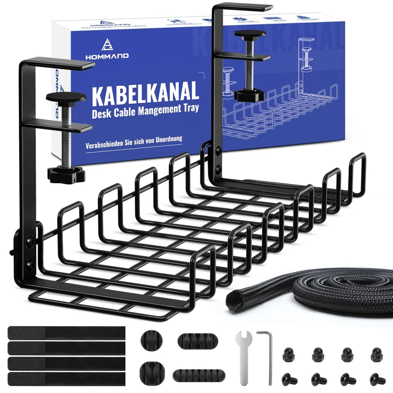 HOMMAND Kabelorganisation · Schwarz