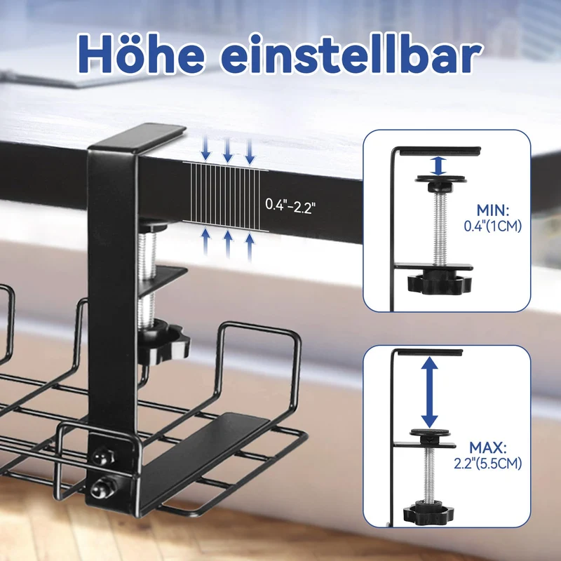 HOMMAND Kabelorganisation · Schwarz