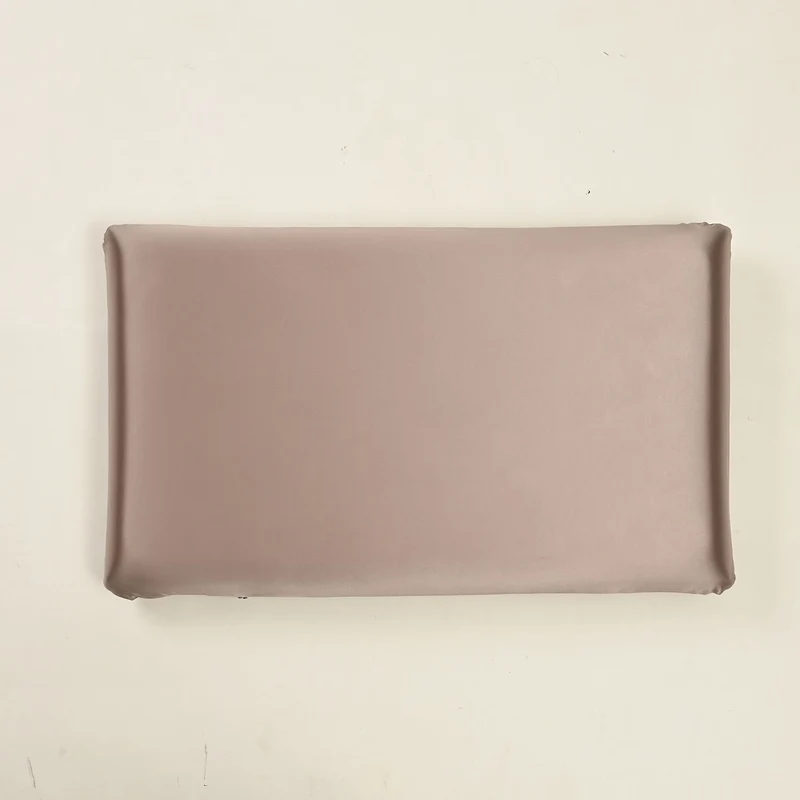 Serenity Night Kopfkissen aus Memory-Schaum mit kühlendem Bezug, ideal für heiße Schläfer, 70x40x10 cm, Braun