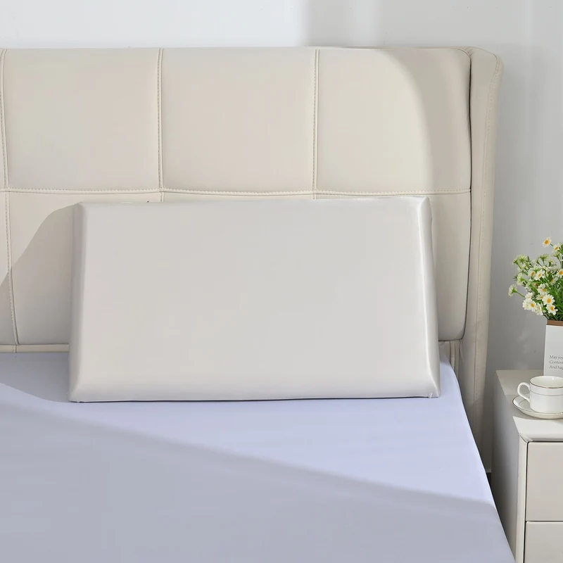 Serenity Night Kopfkissen aus Memory-Schaum mit kühlendem Bezug, ideal für heiße Schläfer, 70x40x10 cm, Braun