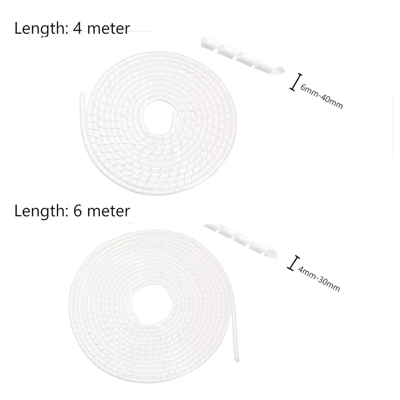 Amazon Basics Kabelkanal, ideal zur Kabelführung und zum Schutz der Kabel vor Haustieren, 10 m, weiß