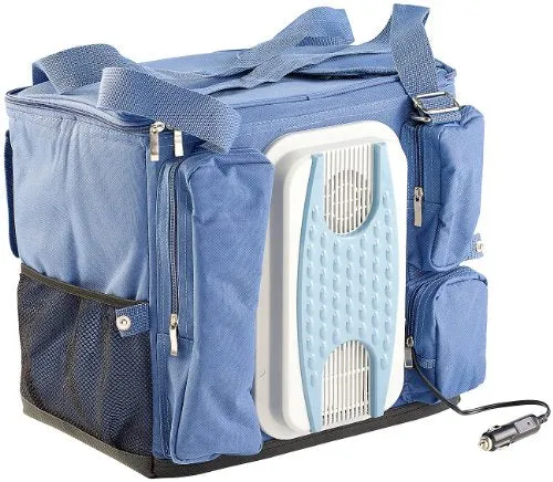 Xcase Kühltasche 12V: Elektrische 12-V-Thermo-Kühltasche fürs Auto, 35 l (Elektrische faltbar, Autokühltasche, Kfz)