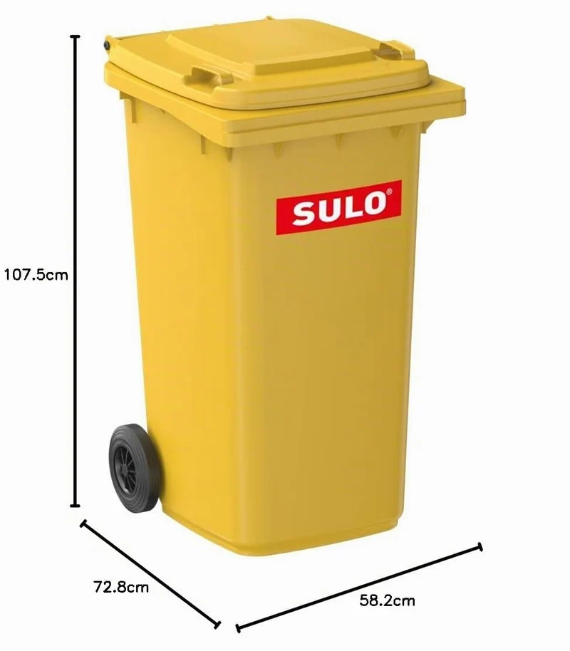 SULO CITYBAC CLASSIC Mülltonne 240L Gelb RAL1018