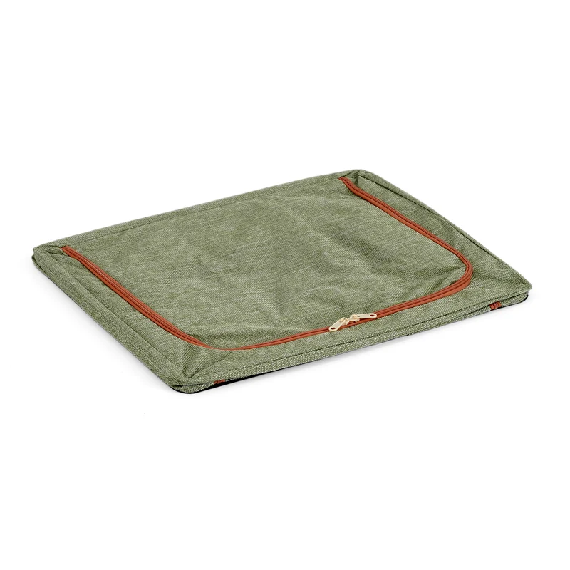 LIVMORE Kleiderschrank-Aufbewahrungsbox, PVC-Netzgewebe, Stahldraht, 50x40x33cm, Durchsichtig