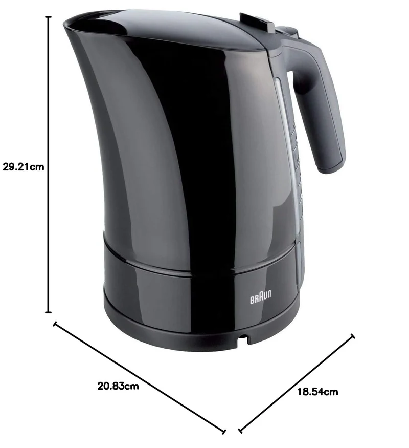 Braun WK 300 AquaExpress Wasserkocher schwarz