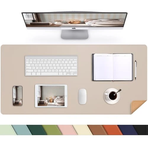 AFIING Schreibtischunterlage · 80 x 43 cm · Beige