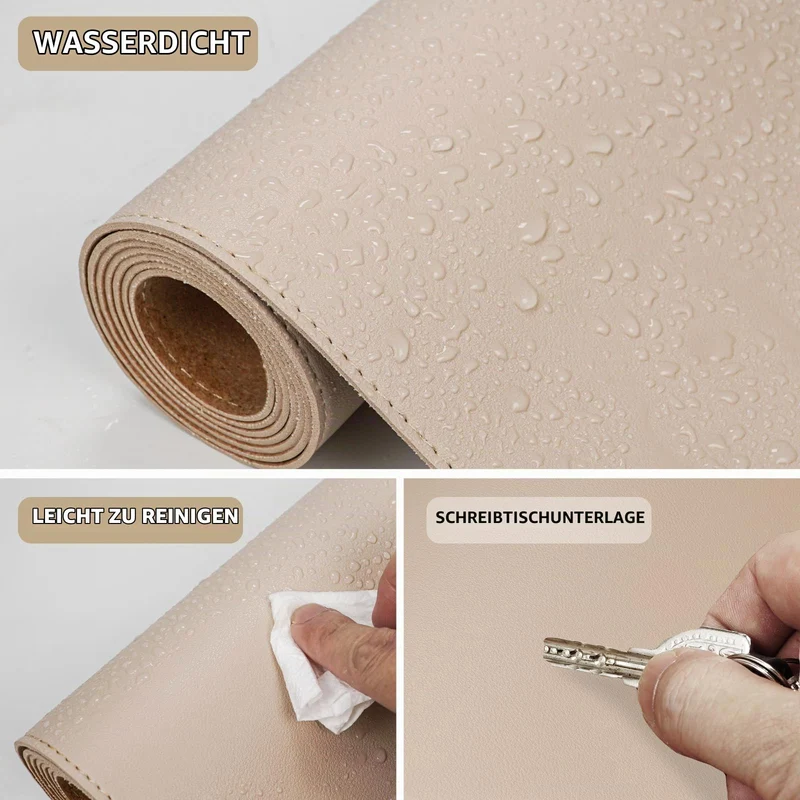 AFIING Schreibtischunterlage · 80 x 43 cm · Beige