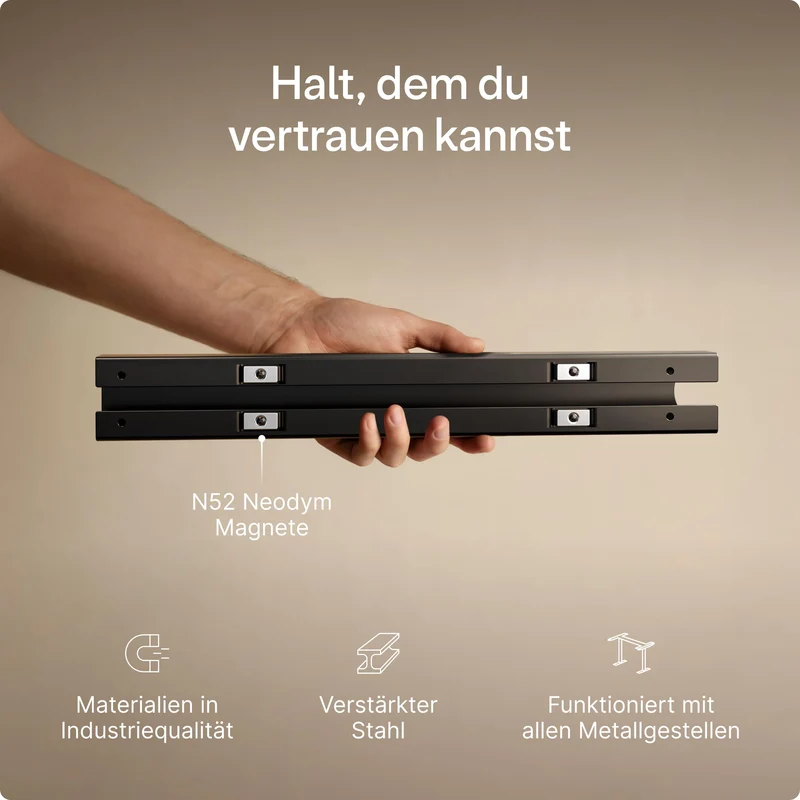 Desktronic Kabelorganisation · Schwarz