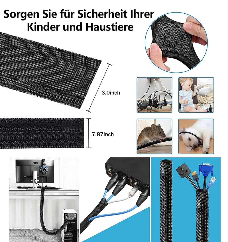 Moseem Kabelorganisation · 142pcs