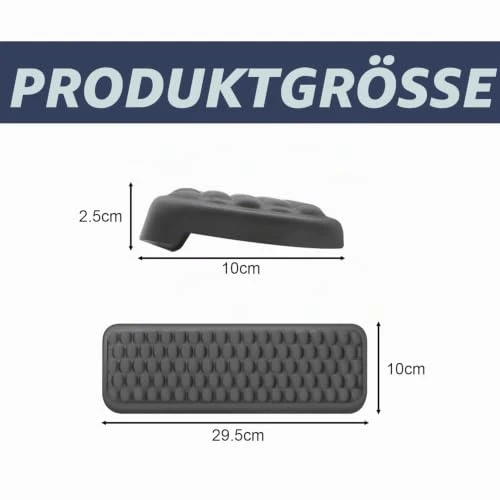 fuxunamz Handgelenkauflage · 30 x 10 cm · sc schwarz