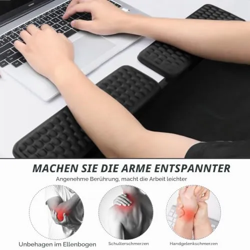 fuxunamz Handgelenkauflage · 30 x 10 cm · sc schwarz