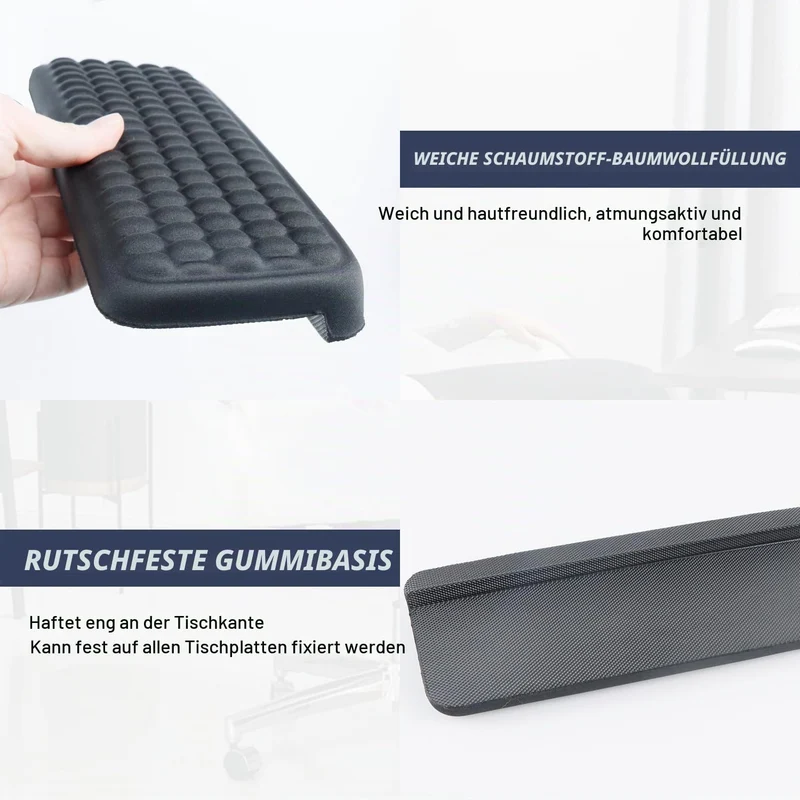 fuxunamz Handgelenkauflage · 30 x 10 cm · sc schwarz