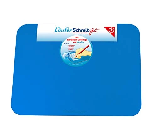 Läufer Schreibtischunterlage · 33.5 x 45 cm · Blau