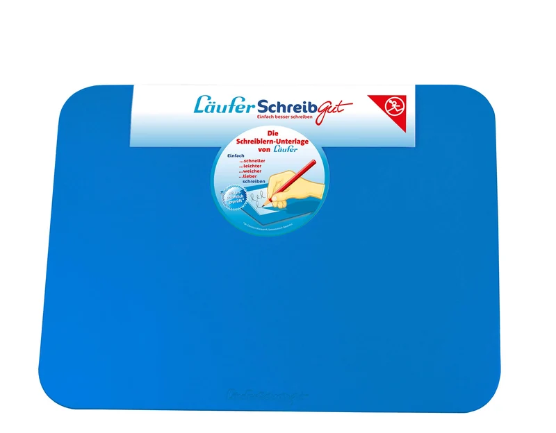 Läufer Schreibtischunterlage · 33.5 x 45 cm · Blau