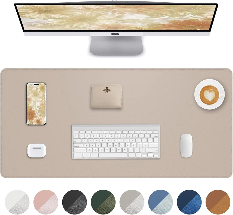 AFIING Schreibtischunterlage · 60 x 35 cm · Beige