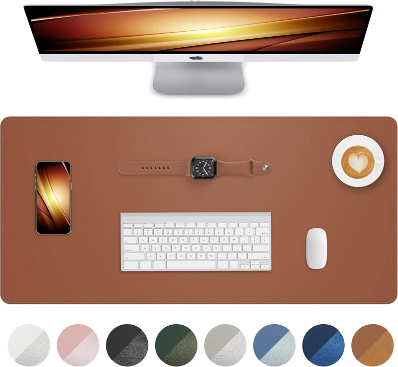 AFIING Schreibtischunterlage · 60 x 35 cm · Beige