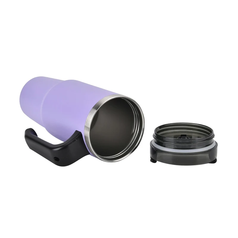 316L Edelstahl Thermobecher 887ml mit Strohhalm, Grün