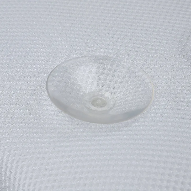 Badewannenkissen für Kopf und Nacken, Größe 35x32x8 cm, Weiß