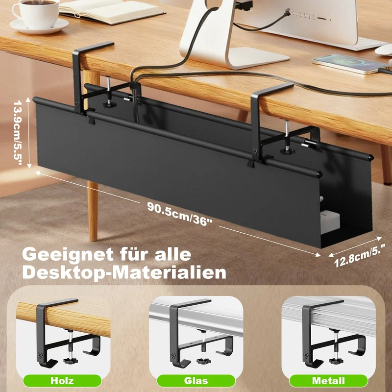 Dayacoco Kabelorganisation · Schwarz