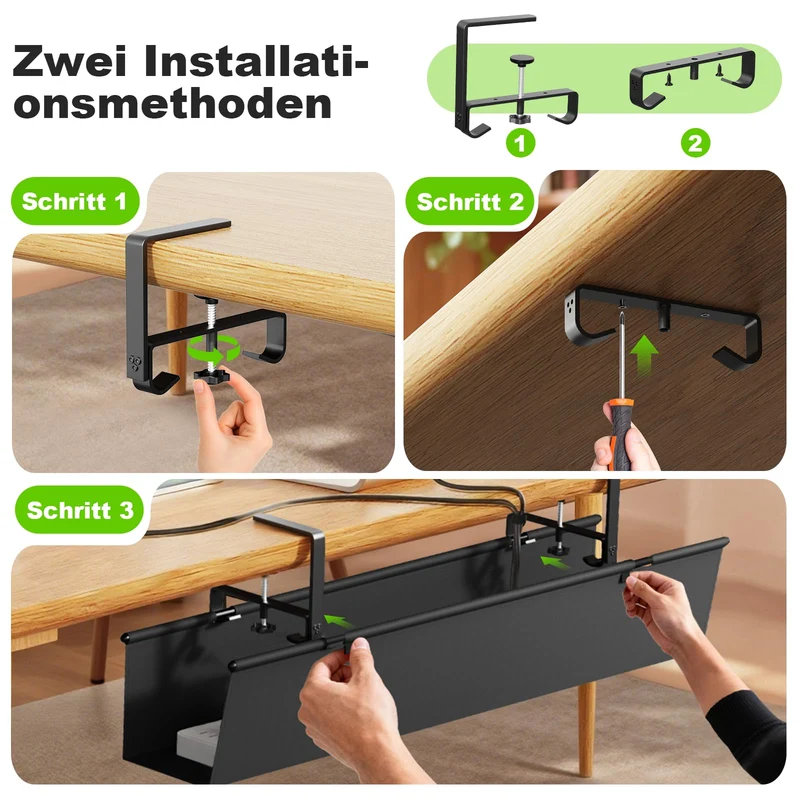 Dayacoco Kabelorganisation · Schwarz