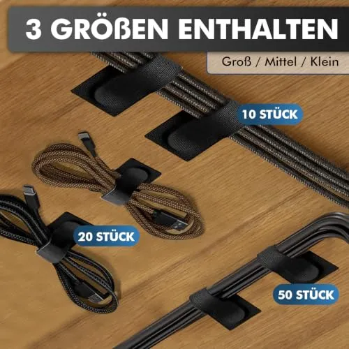 shinfly Kabelorganisation · Schwarz