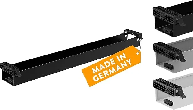 boho office Kabelorganisation · 107cm · Schwarz (Ral9005)