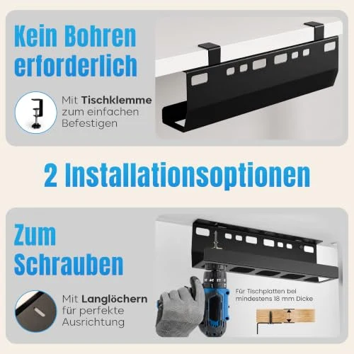 2GOODz Kabelorganisation · Schwarz