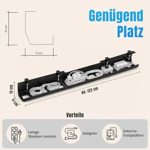 2GOODz Kabelorganisation · Schwarz